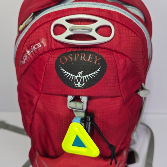 Osprey Raptor 10 Hydration Backpack – Red – Cycling / Hiking Pack - Picture 3 of 13